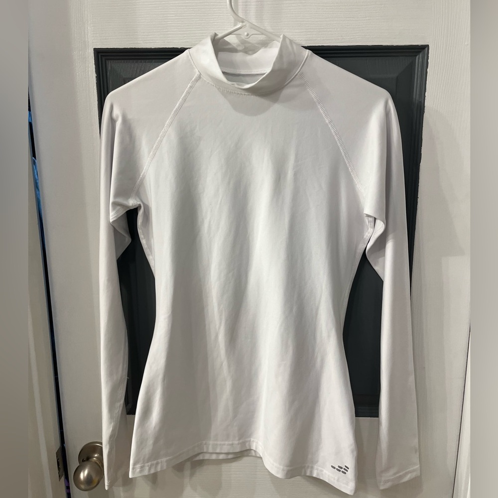 BCG Cream Fitted Long Sleeve Tee